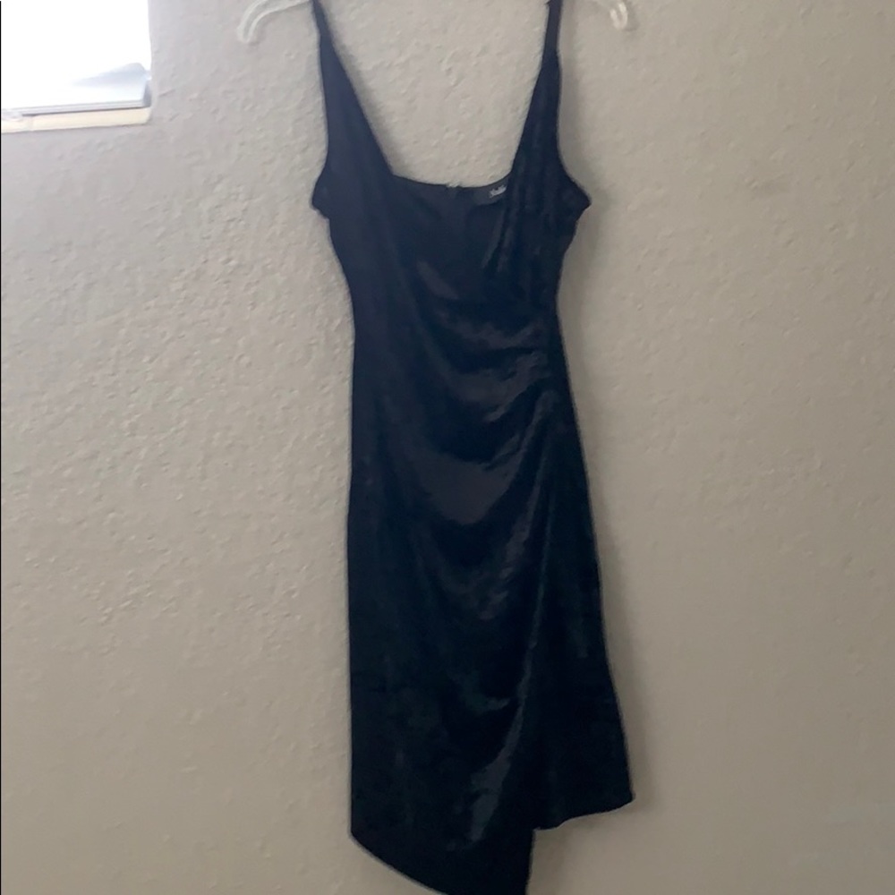Black dress.